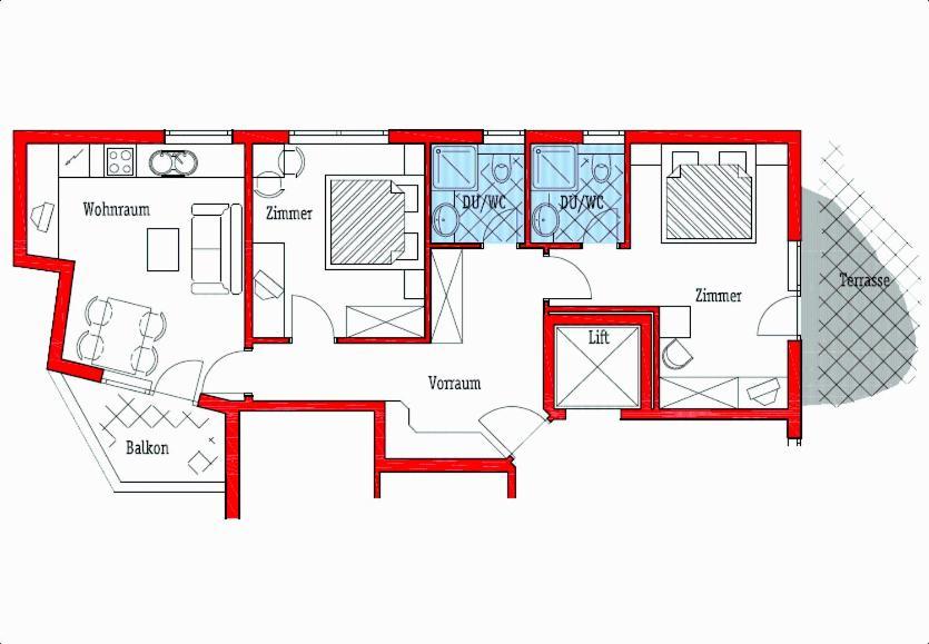 Apart Vita Nova Ischgl Zimmer foto
